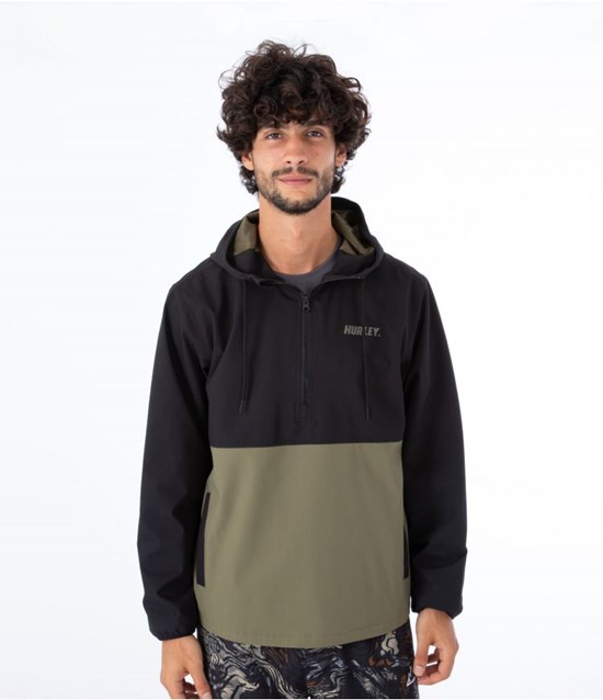 Hurley Anorak Offshore Schwarz | 65ISERUZN