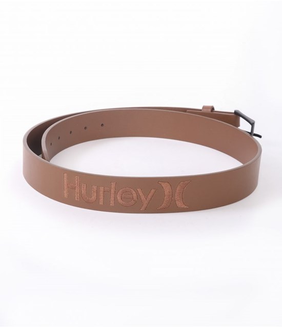 Hurley Belt Leder One & Only Tan | 13EXHNTSA