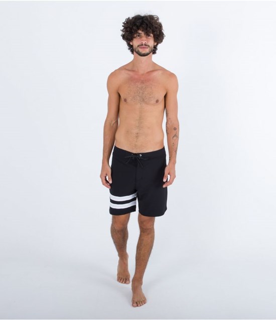 Hurley Boardshort 18" Phantom Block Party Schwarz | 27MDHFESI