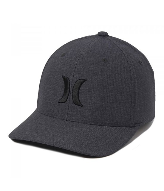 Hurley Cap Stretch Fit Phantom Resist Schwarz | 09KAWPYST