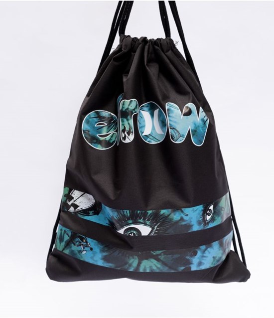 Hurley Elrow Stripes Cinch Sack Bags Grün | 27GFEMOHJ