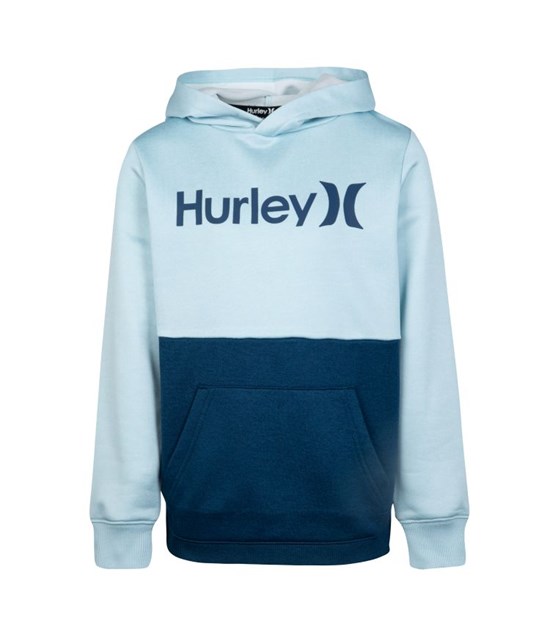 Hurley Hoodie Boy - H2o Dri O&o Blocked Crystal Heather | 25JTMWBFU