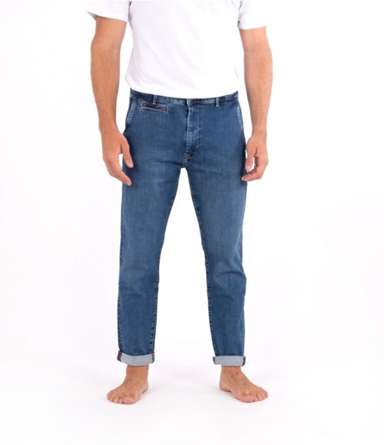 Hurley Hr Chino Crop Oceancare Denim Pant Trousers Denim He2 | 09AQHJKIV