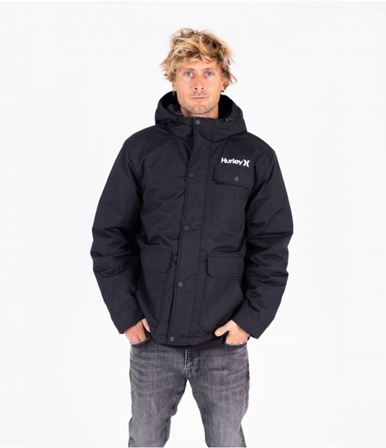 Hurley Idyllwild 3m Parka Jacket Schwarz | 72AVPRHKI