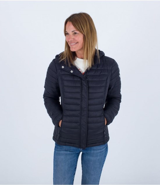 Hurley Jacket Packable Laufschuhe Schwarz | 64YERKXWF