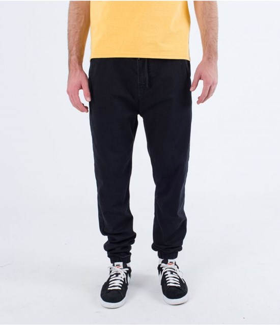 Hurley Jean Elastic Oceancare Schwarz | 93PAIMRFX