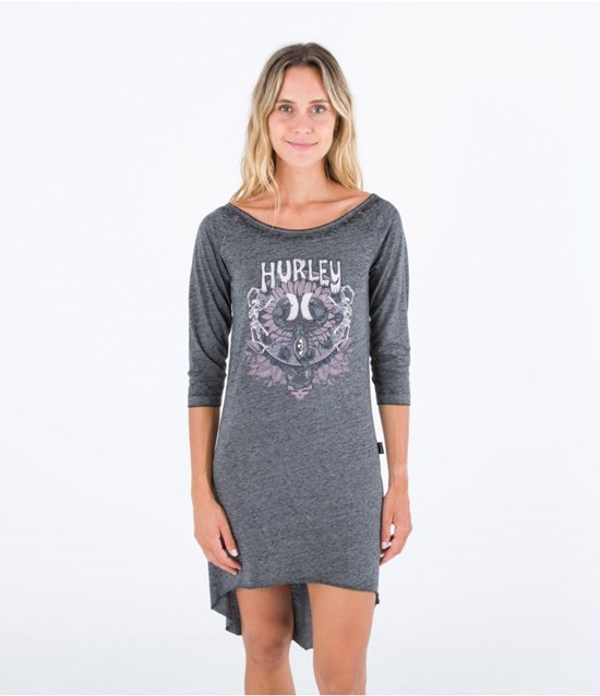 Hurley Kleider Tee Oceancare Mullet Dunkelgrau | 08EVXZYIG