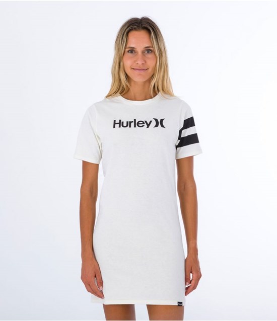 Hurley Kleider Tee Oceancare O&o Marshmallow | 78UXESPAF