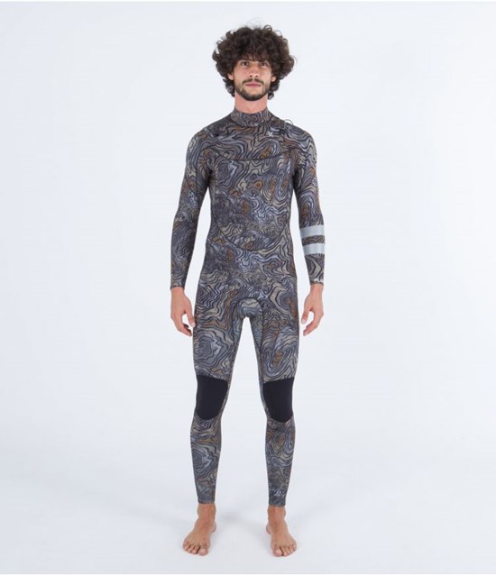 Hurley Plus Printed 3/2mm Fullsuit 2023 Schwarz | 80SGKQCBM