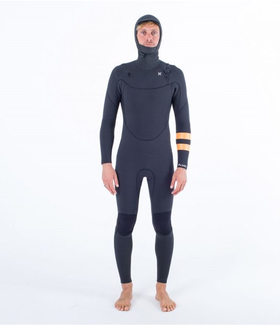 Hurley Plus Printed 5/3mm Fullsuit 2023 Schwarz | 39HOIEMTJ