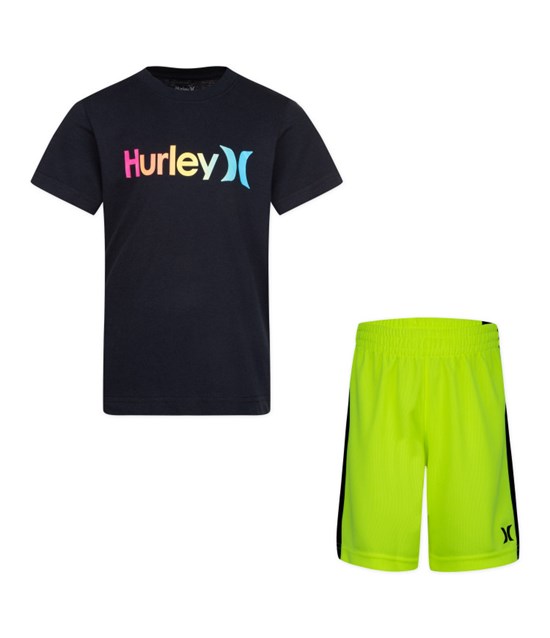 Hurley Set Boy - Hrlb O&o Gradient & Mesh Schwarz | 07BPFYKLH