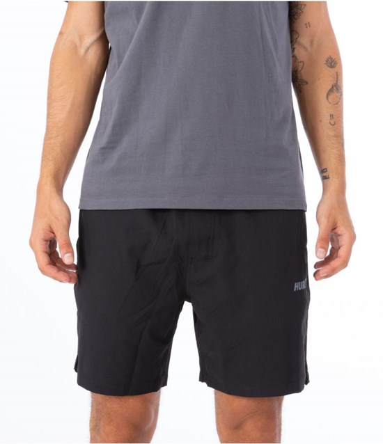 Hurley Shorts 17.5" Exp Dri Trek Ll Schwarz | 56YQMGSFB