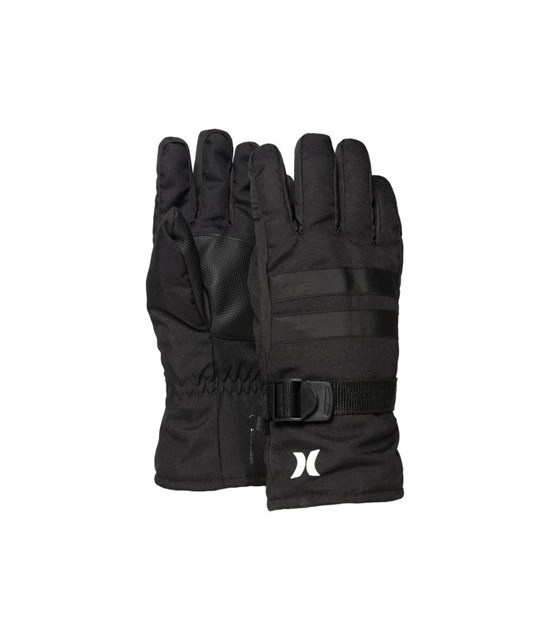 Hurley Snow Gloves Block Party Schwarz Schwarz | 36EWVGCAX