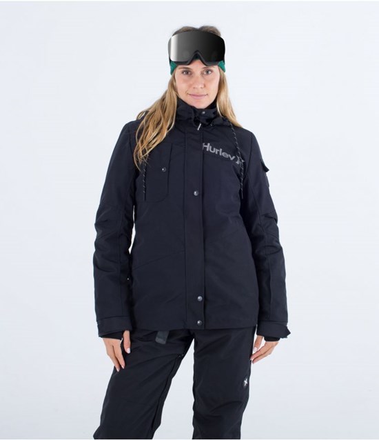 Hurley Snow Jacket Architectural 3m Schwarz | 73LODRCHJ