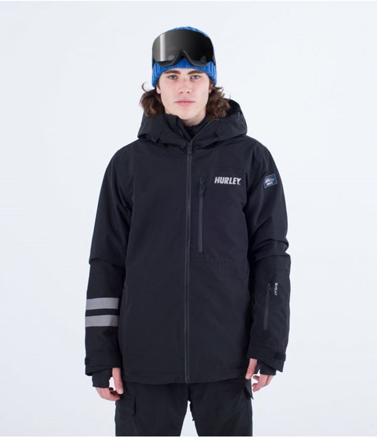 Hurley Snow Jacket Outlaw Schwarz | 73PMLCUQS