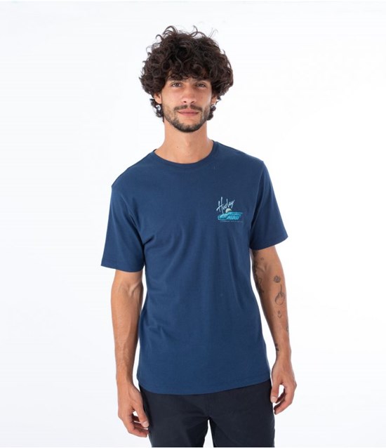 Hurley T-shirt Kurzes Sleeve Everyday Big Kat Night Force | 97GJWQXUH