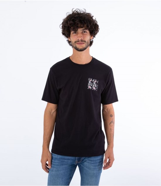 Hurley T-shirt Kurzes Sleeve Everyday Four Corners Weiß | 12GSRCTPF