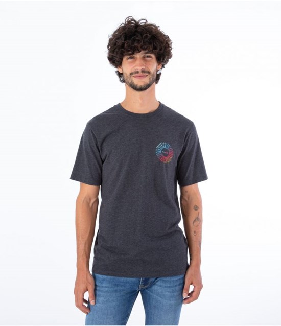 Hurley T-shirt Kurzes Sleeve Everyday Soul Burst Schwarz | 31LNJZAGC