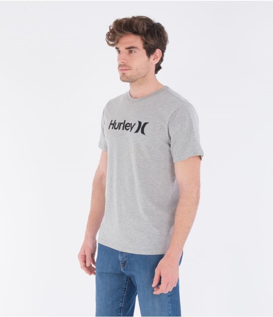 Hurley T-shirt Kurzes Sleeve Everyday Washed Core O&o Grau | 35LIEVHCB