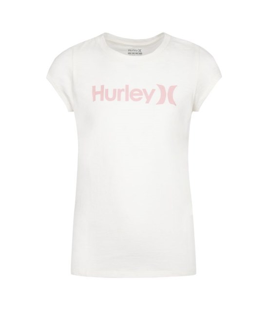 Hurley T-shirt Kurzes Sleeve Girl - Core O&o Klassische Marshmallow | 07BCLIYRS