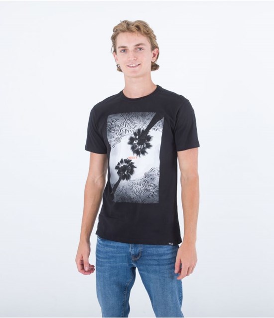 Hurley T-shirt Kurzes Sleeve Oceancare Photoprint Schwarz | 19DSONVYL