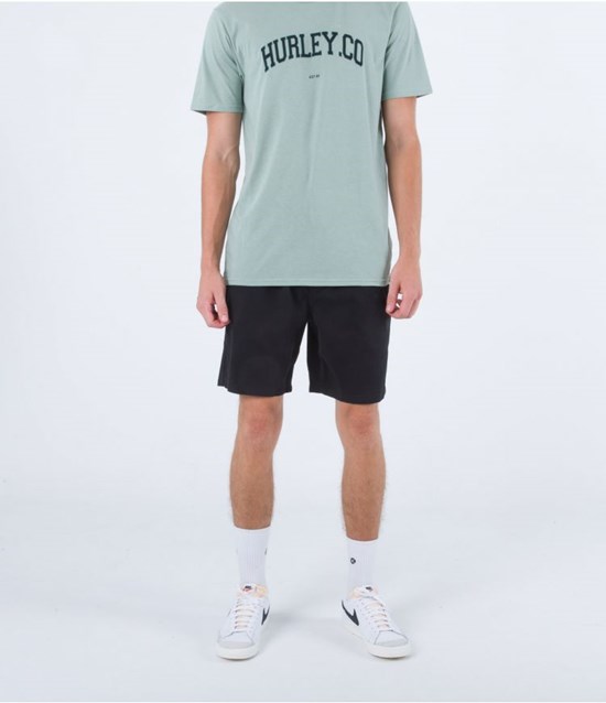 Hurley Walkshort 28" Pleasure Point Volley Schwarz | 15DIVNYPM