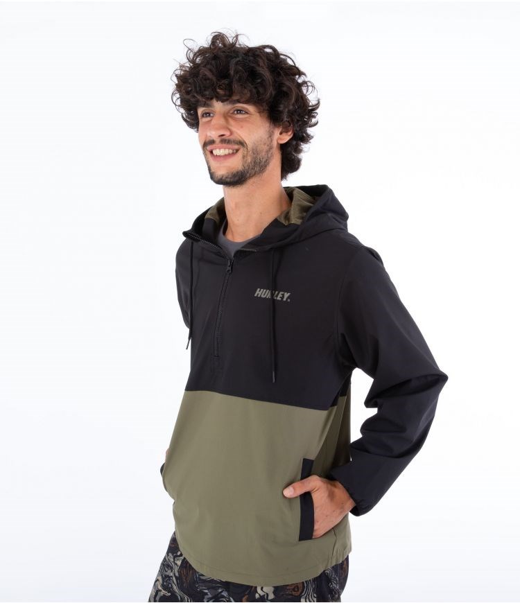 Hurley Anorak Offshore Schwarz | 65ISERUZN