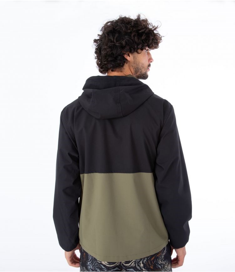 Hurley Anorak Offshore Schwarz | 65ISERUZN
