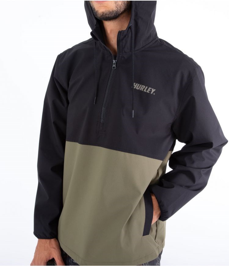Hurley Anorak Offshore Schwarz | 65ISERUZN