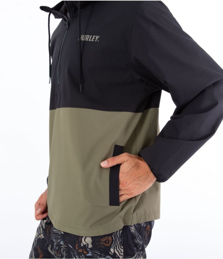 Hurley Anorak Offshore Schwarz | 65ISERUZN