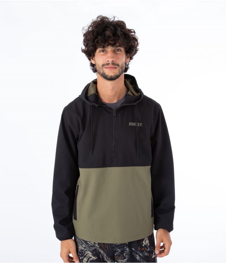 Hurley Anorak Offshore Schwarz | 65ISERUZN