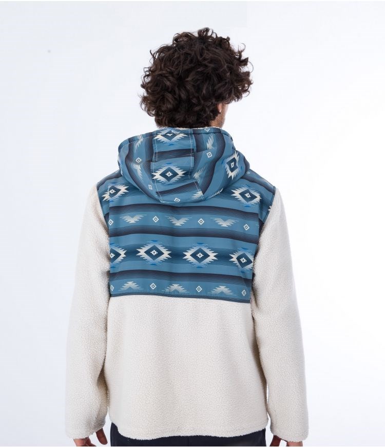 Hurley Anorak Polar Evergreen Burrito Anorak Bone | 68WPRCNQA
