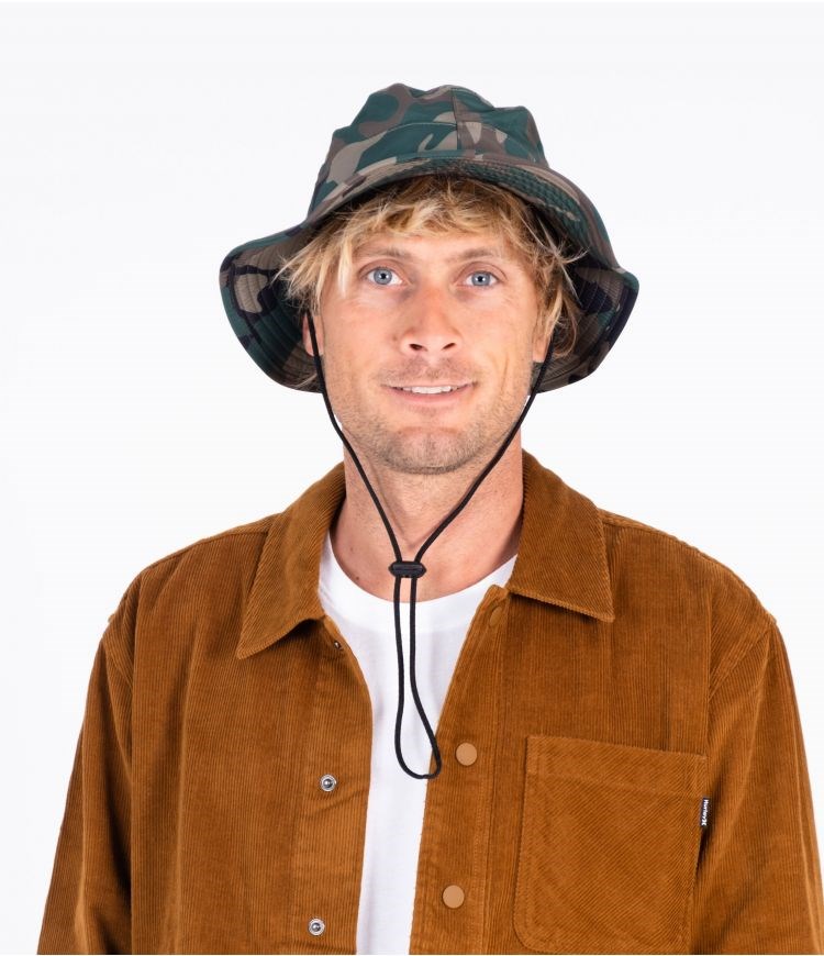 Hurley Back Country Boonie Caps And Hats Camouflage | 27QPZTXIC