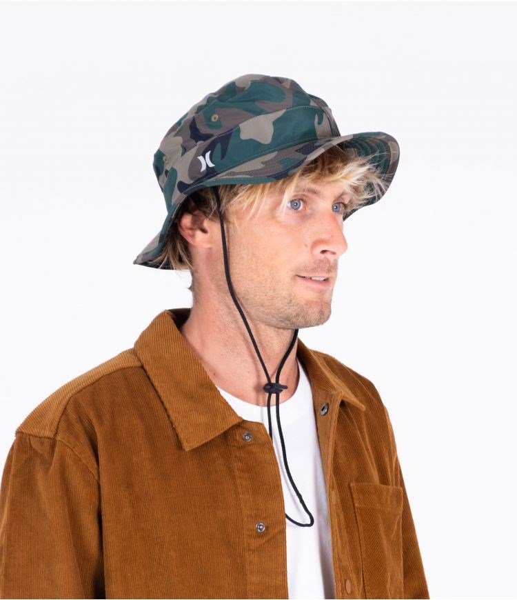 Hurley Back Country Boonie Caps And Hats Camouflage | 27QPZTXIC