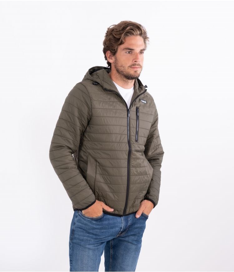 Hurley Balsam Gesteppt Packable Jacket Khaki | 48RGBNOCA