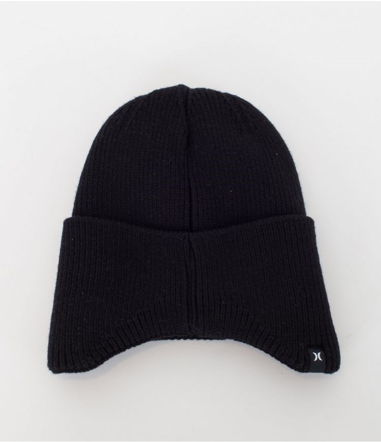 Hurley Beanie North Peak Schwarz | 69ZPIRJOM