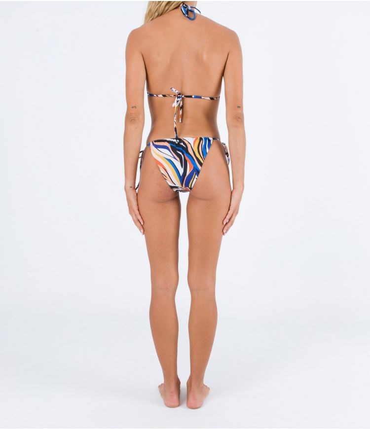 Hurley Bikini Bottom Side Tie Sand Dunes Cheeky Side Tie Mehrfarbig | 50MFNOGXW