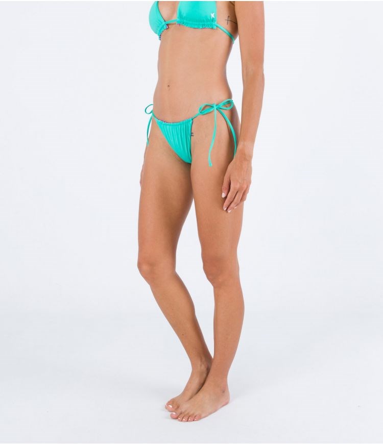 Hurley Bikini Bottom Side Tie Solid Reversible Cheeky Side Tie Mehrfarbig | 72ZMBXWFY