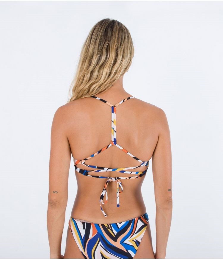 Hurley Bikini Top Adjustable Sand Dunes Adjustable Mehrfarbig | 42JECHKYR