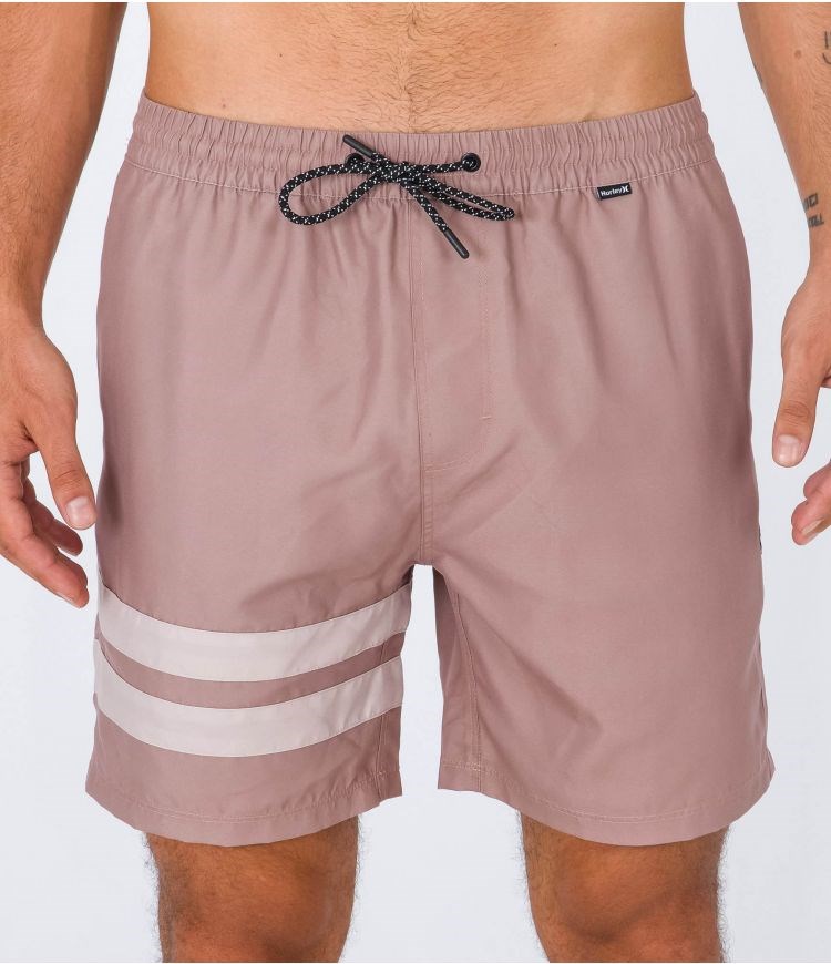 Hurley Boardshort With Pocket Block Party Volley Taupe Haze | 51DEFSBYV
