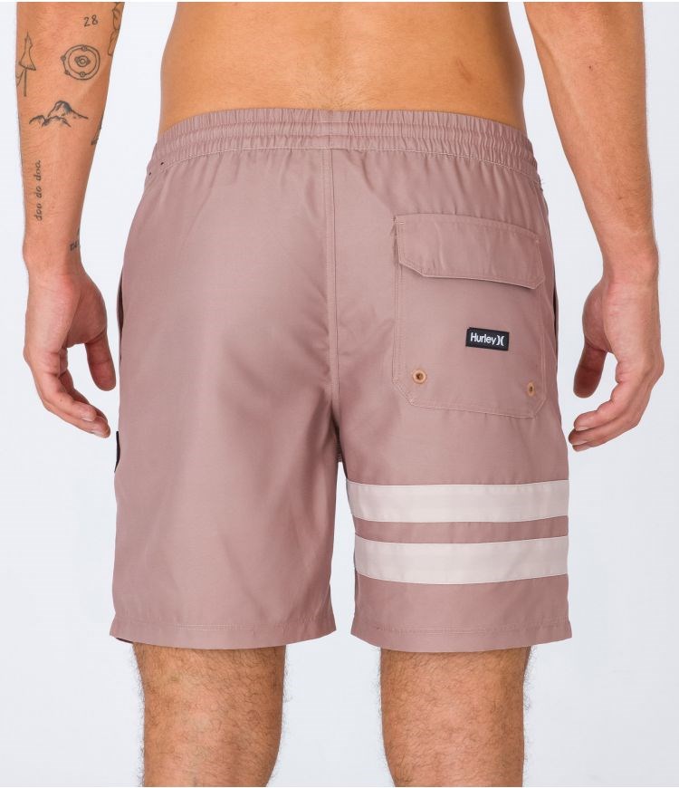 Hurley Boardshort With Pocket Block Party Volley Taupe Haze | 51DEFSBYV