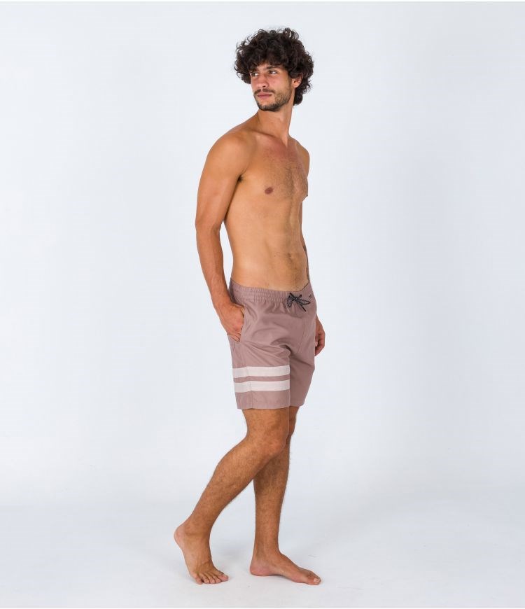 Hurley Boardshort With Pocket Block Party Volley Taupe Haze | 51DEFSBYV