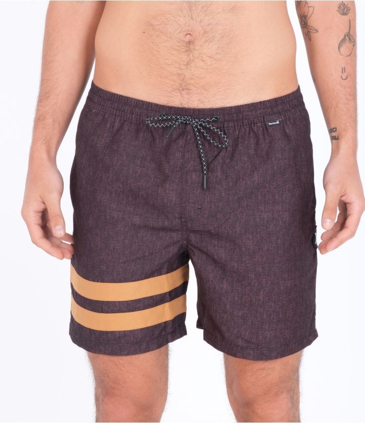 Hurley Boardshort With Pocket Block Party Volley Schwarz | 74GEMALHS