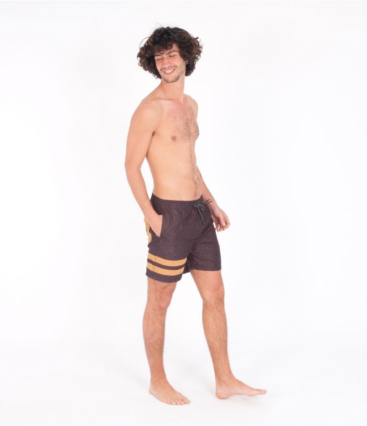 Hurley Boardshort With Pocket Block Party Volley Schwarz | 74GEMALHS