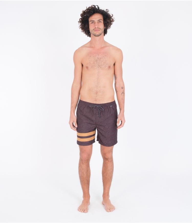 Hurley Boardshort With Pocket Block Party Volley Schwarz | 74GEMALHS