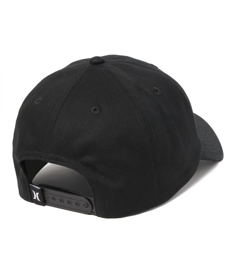 Hurley Cap Mom Iconic Schwarz Weiß | 46PDWOURG