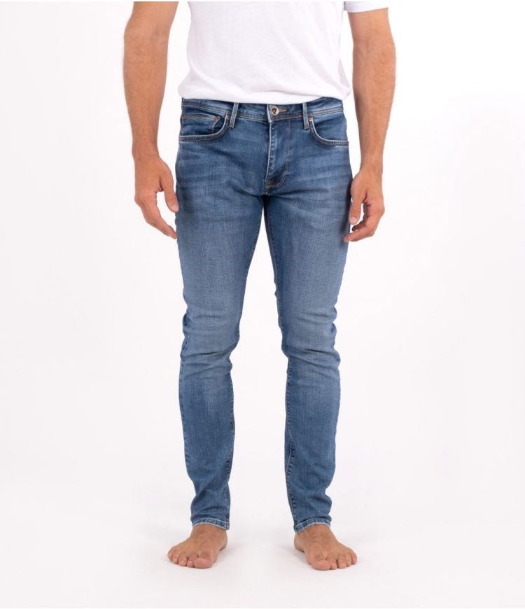 Hurley Cyrus Oceancare Denim Pant Trousers Denim Wq2 | 53KBAWOIT