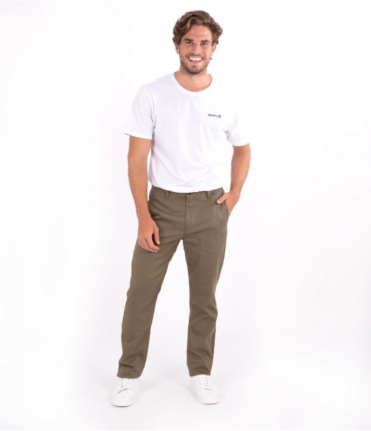 Hurley Dri Worker Pant Trousers Olivgrün | 82AFIXVUK