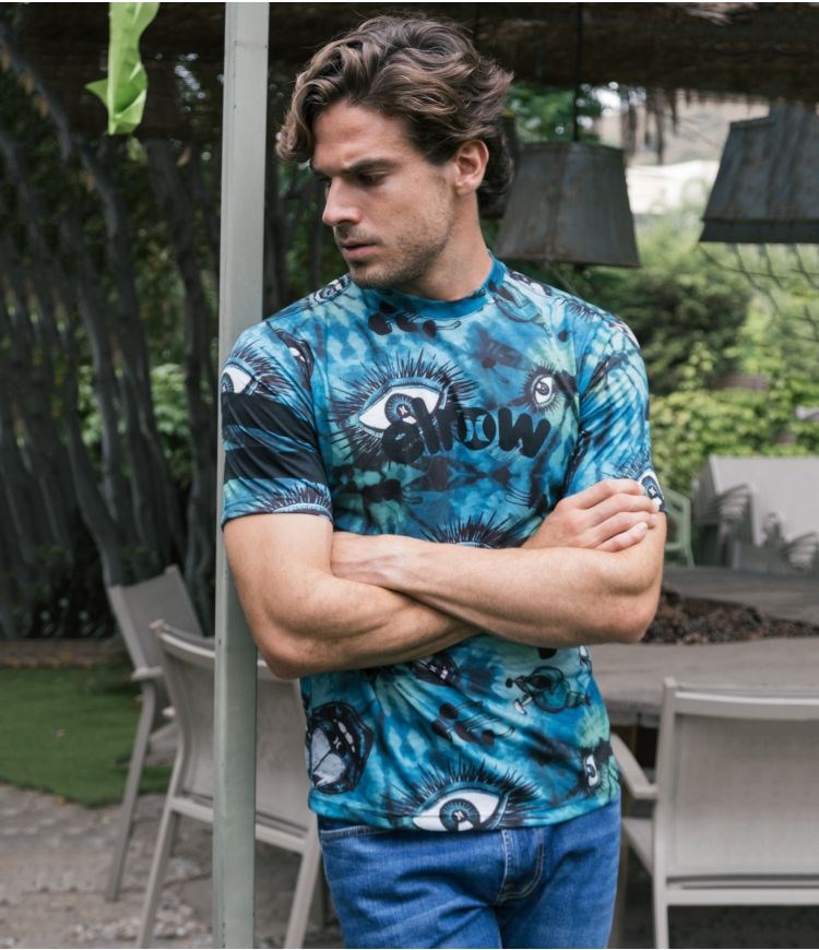 Hurley Elrow Allover Printed Tee Ss Tops And T-shirts Grün | 27GUPCKYJ
