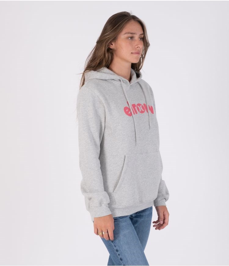 Hurley Elrow Basic Fleece Hood Sweatshirts And Hoodies Grau | 75IPKJUFQ